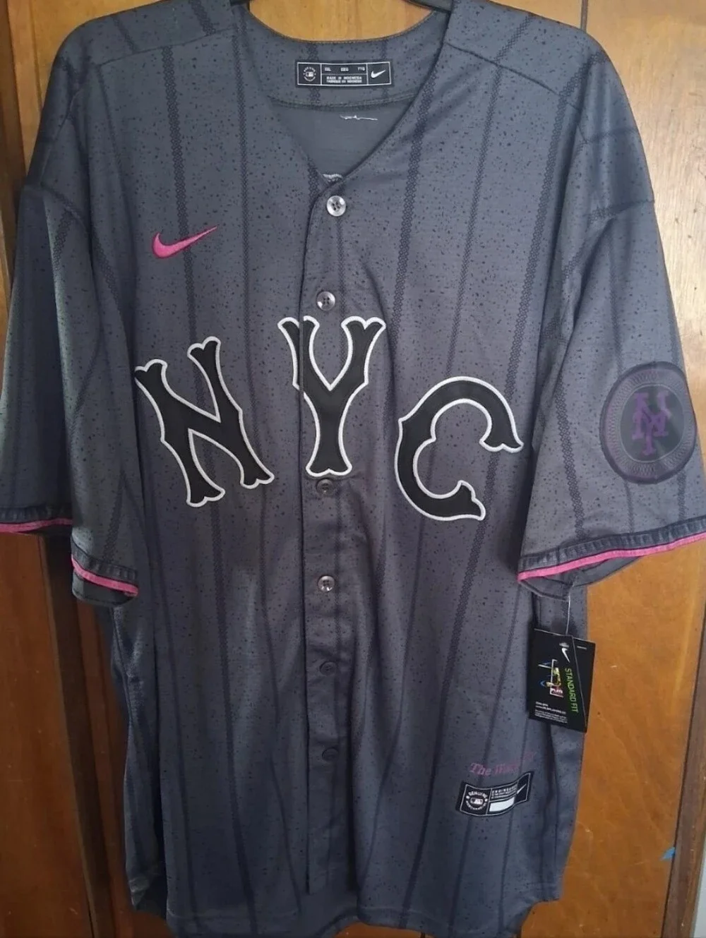 Mystery Sports Card With Francisco Lindor New York Mets XXL Jersey